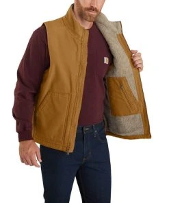 Carhartt Mock Neck Winterweste Mit Webpelzfutter -Haix Shop EU 104277 BRN AVL 1280x1280