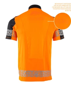 FORSBERG Torke Funktionsshirt Kurzarm 7 FORSBERG Torke Funktionsshirt Kurzarm -Haix Shop FORSBERG 808567 650 Torke Funktionsshirt kurzarm back detail 1280x1280