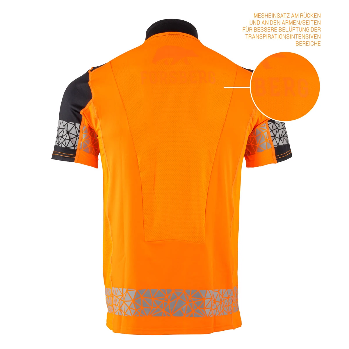 FORSBERG Torke Funktionsshirt kurzarm FORSBERG Torke Funktionsshirt Kurzarm -Haix Shop FORSBERG 808567 650 Torke Funktionsshirt kurzarm back