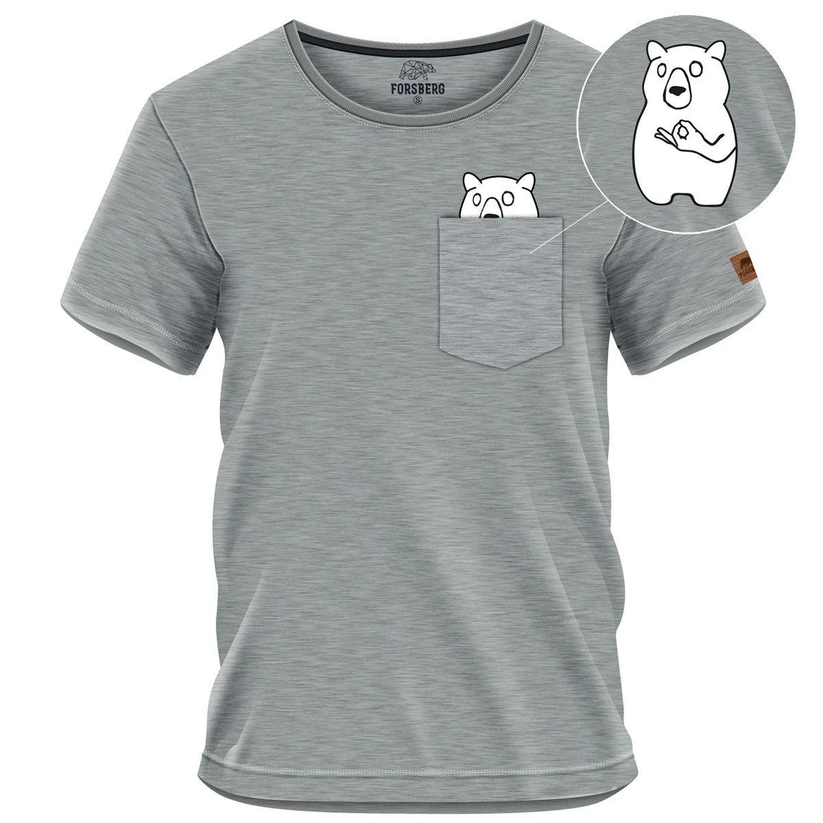 FORSBERG Halvarson T-Shirt mit Brusttasche FORSBERG Halvarson T-Shirt Mit Brusttasche -Haix Shop Halvarson