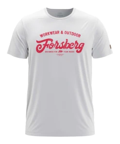 FORSBERG Överson T-Shirt Mit Retro Brustlogo