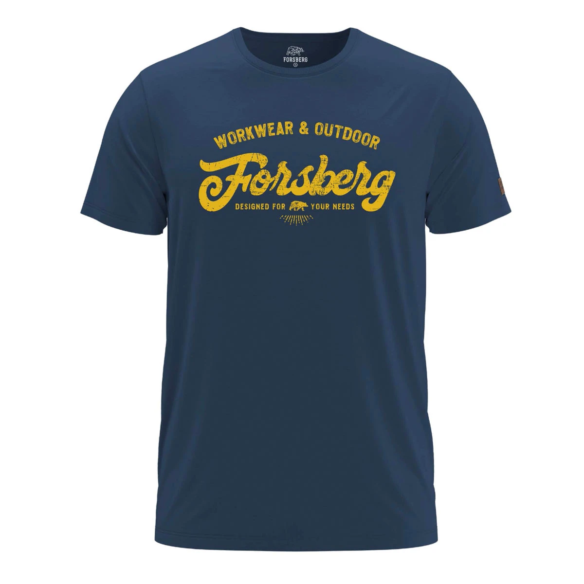FORSBERG Överson T-Shirt mit Retro Brustlogo FORSBERG Överson T-Shirt Mit Retro Brustlogo -Haix Shop MicrosoftTeams image
