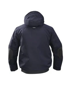 DASSY AUSTIN Wasserdichte Und Atmungsaktive Winterjacke -Haix Shop austin canvas winter jacket midnight blue black back 1280x1280