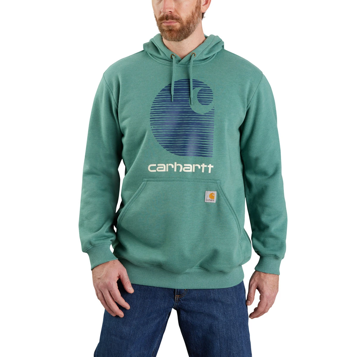 Carhartt Rain Defender Logo Hoodie Carhartt Rain Defender Logo Hoodie -Haix Shop