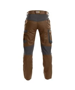 DASSY Helix Arbeitshose Mit Stretch -Haix Shop helix work trousers with stretch clay brown anthracite grey back 1280x1280