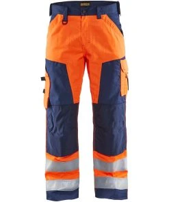 Blakläder High Vis Arbeitshose Klasse 2