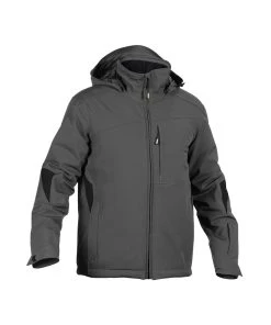 DASSY NORDIX Stretch Winterjacke Wasserdicht Und Atmungsaktiv NORDIX -Haix Shop nordix stretch winter jacket anthracite grey front 1280x1280