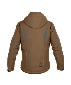 DASSY NORDIX Stretch Winterjacke Wasserdicht Und Atmungsaktiv NORDIX -Haix Shop nordix stretch winter jacket clay brown back 1280x1280