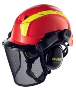 Uvex Pheos Forestry Forsthelm Set